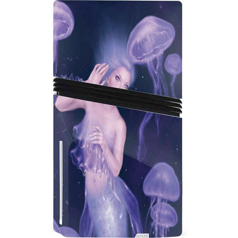 Mermaid and Jellyfish by Rachel Anderson PS5 Pro Disk Bundle  Skin